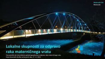 18. evropski teden preprečevanja raka materničnega vratu - Zveza slovenskih društev za boj proti raku z enajstimi regijskimi društvi podpira odpravo raka materničnega vratu z aktivnostmi v lokalnih okoljih