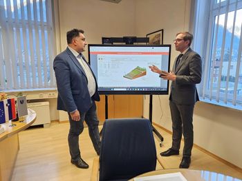 Obisk državnega sekretarja Marka Koprivca na Jesenicah