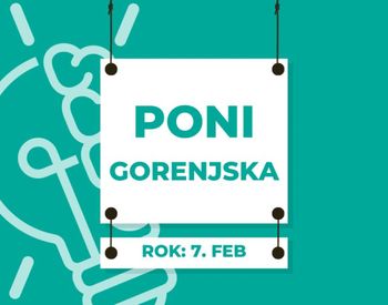 Podjetno nad izzive: Poni Gorenjska 2024–2028