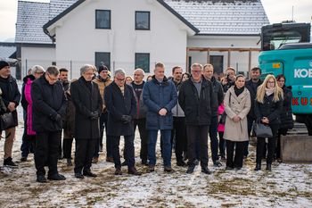 ODKRILI TEMELJNI KAMEN ZA DONATORSKO HIŠO
