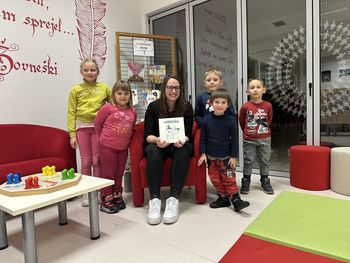 Zimska pravljica v Občinski knjižnici Braslovče