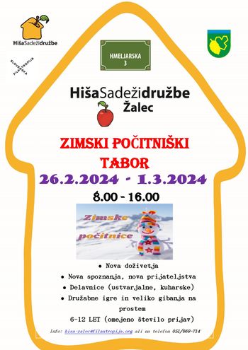 ZIMSKI POČITNIŠKI TABOR