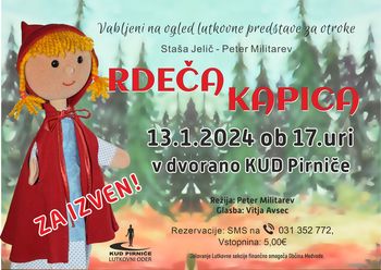 RDEČA KAPICA - za IZVEN