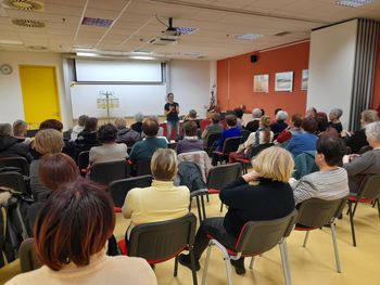 Bogato Četrtkovo srečanje, najprej trening možganov potem razstava slik - paša za oči