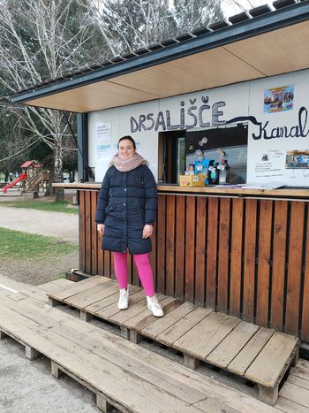Vodja drsališča Lucija Pascolat