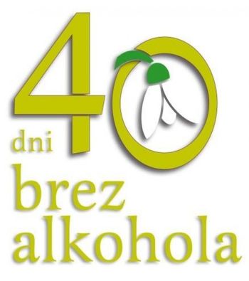 Začetek preventivne akcije 40 dni brez alkohola (14. 2. – 30. 3. 2024)