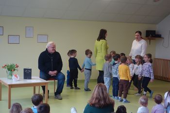 Dan kulture v vrtcu Horjul proslavili s posebnim gostom