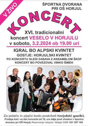 KONCERT VESELO V HORJULU