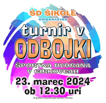 DVORANSKI TURNIR V ODBOJKI
