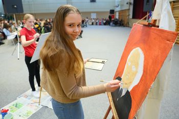 Proslava ob slovenskem kulturnem prazniku v Osnovni šoli Cirkovce 