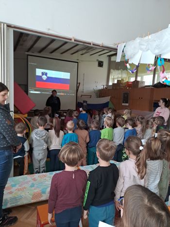 Kultura in srečanje s Francetom v Vrtcu Tržič