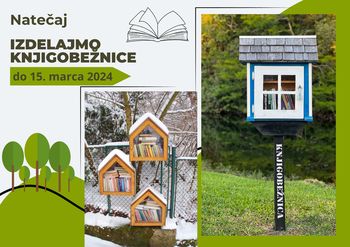 Izdelajmo knjigobežnice - podaljšanje natečaja