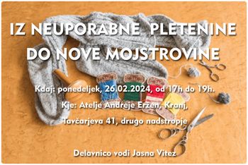 Iz neuporabne pletenine do nove mojstrovine