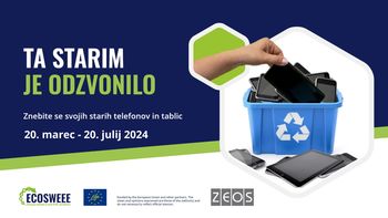 Začetek zbiralne akcije "Ta starim je odzvonilo"