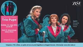Trio Pupe - odlična komedija ponovno na slovenskih odrih!