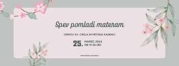 SPEV POMLADI MATERAM