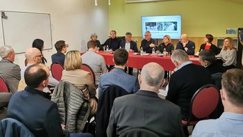 Delovni obisk ministra za okolje in naravne vire v Žalcu