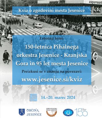 Preizkusite se v kvizu o zgodovini mesta Jesenice