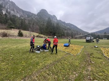 Zemeljski plaz Urbas nad Koroško Belo