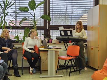 Nova, protihrupna, svetla knjižnica v Osnovni šoli Toneta Čufarja na Jesenicah