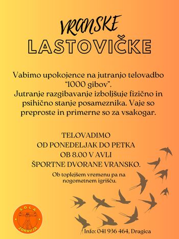 VRANSKE LASTOVIČKE