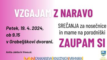 Brezplačna mesečna srečanja za nosečnice in mamice na porodniški – Anita Jakša