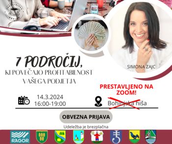 7 področij, ki povečajo profitabilnost vašega podjetja (prestavljeno na Zoom!)
