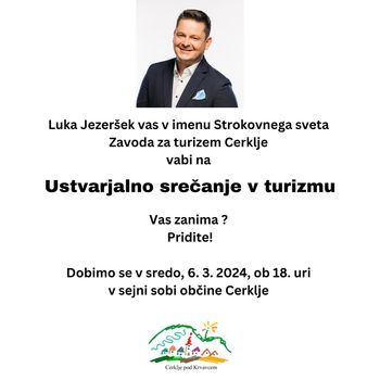Ustvarjalno srečanje v turizmu