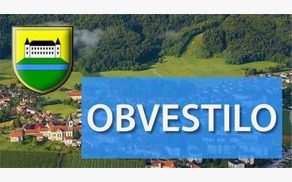 Obvestilo o občasni prekinitvi dobave električne energije v petek, 3.10.