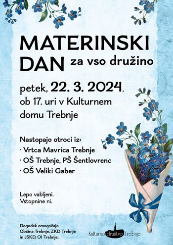 Materinski dan za vso družino