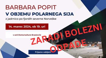 ODPOVEDANO V objemu polarnega sija - z jadrnico po fjordih severne Norveške