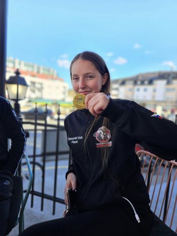 Lara Loboda iz Boksarskega kluba Hayat postala Državna prvakinja