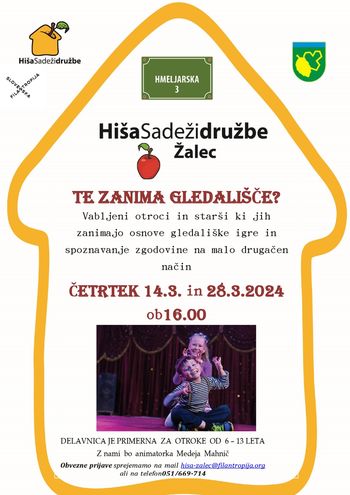 GLEDALIŠKA DELAVNICA