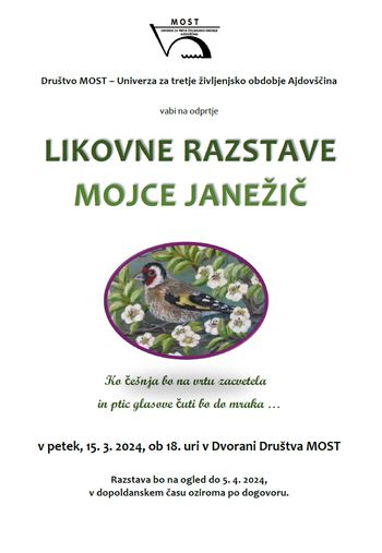 Likovna razstava Mojce Janežič