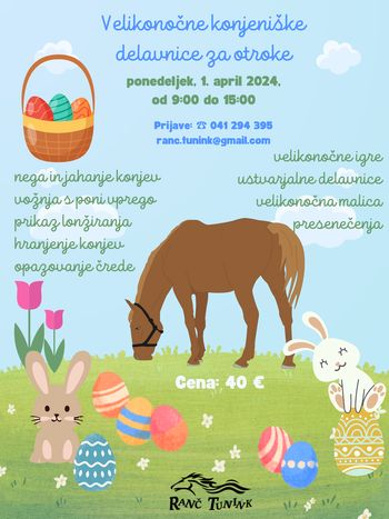 Velikonočne konjeniške delavnice za otroke