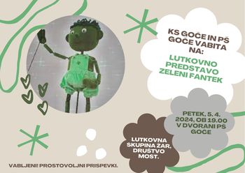 Lutkovna predstava: Zeleni fantek