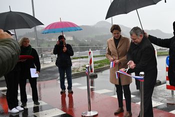 Novo krožišče v Šmarju predali svojemu namenu 