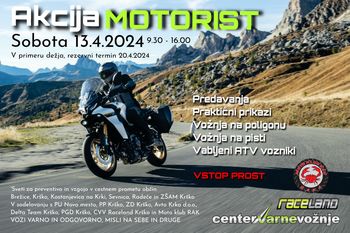Akcija MOTORIST 2024