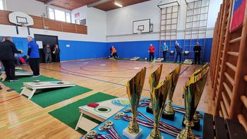 Video novica: Društva upokojencev so se pomerila v igri Štrbunk