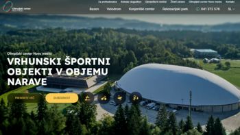 Prestižna nagrada netko spletni strani Olimpijskega centra Novo mesto