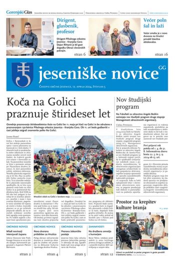 Jeseniške novice, 12. april 2024-5