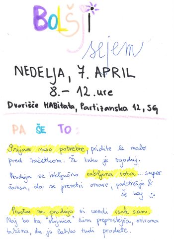 Prvi bolšji sejem v letošnjem letu že to nedeljo