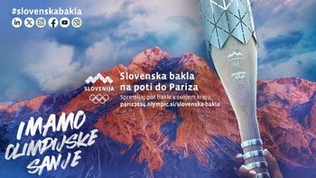 SLOVENSKA BAKLA NA POTI V PARIZ SE BO USTAVILA TUDI V VERŽEJU 