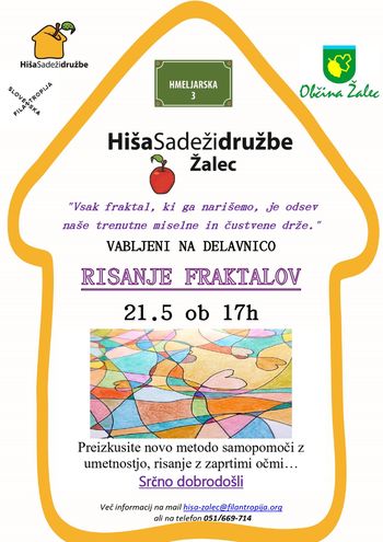 DELAVNICA RISANJE FRAKTALOV - ODPADE