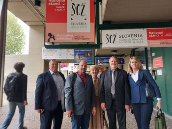 Srce na dlani tudi na knjižnem sejmu v Bologni