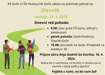 Planinski pohod na Slavnik