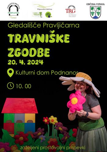 Gledališka predstava za otroke: Travniške zgodbe