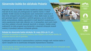 Olimpijski ogenj je prižgan in slovenska pot v Pariz je jasno začrtana
