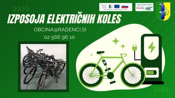 IZPOSOJA ELEKTRIČNIH KOLES