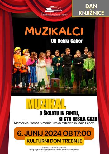 DAN KNJIŽNICE - Muzikal Muzikalcev OŠ Veliki Gaber